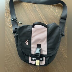 Timbuk2 Black and Pink Messenger Bag/Purse